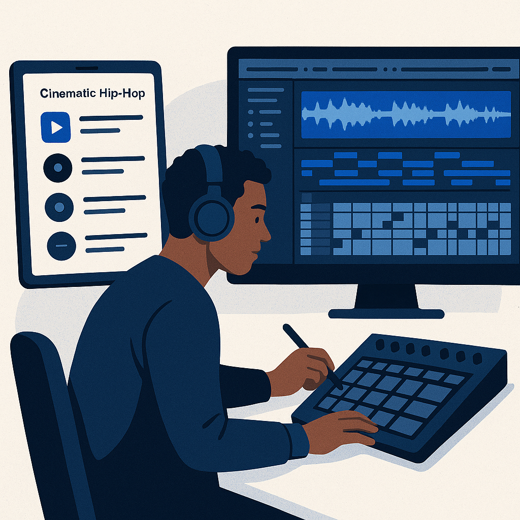 Checklist for Cinematic Hip-Hop Production — illustration