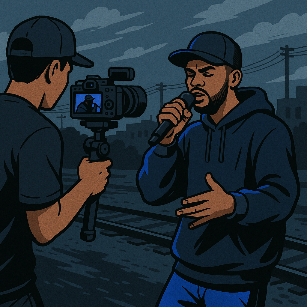 Leveraging Visual Storytelling in Cinematic Hip-Hop — illustration