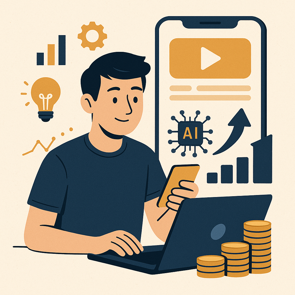 Case Study: From Zero to Passive Income — illustration