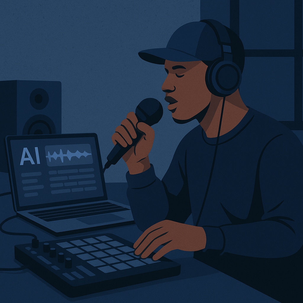 Technology's Role in Hip-Hop Evolution — illustration