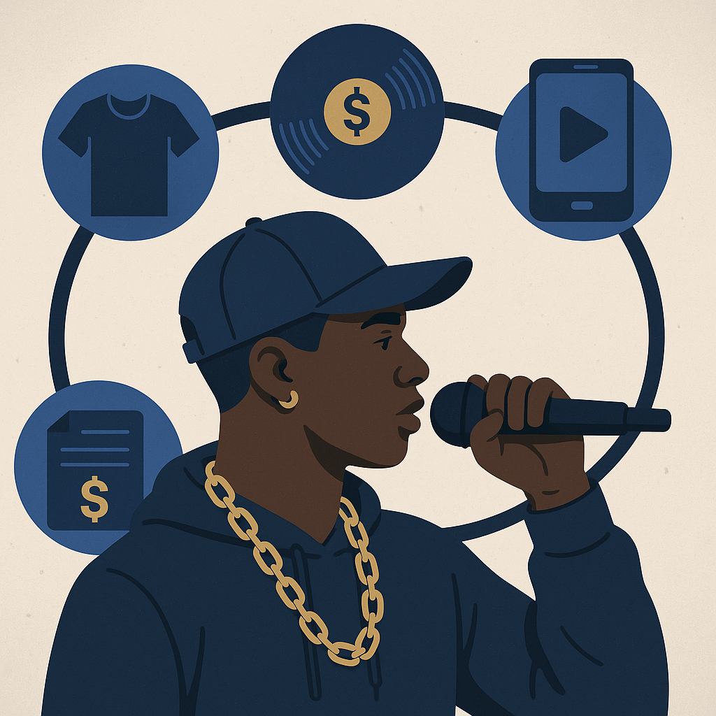 Exploring New Revenue Streams in Hip-Hop — illustration