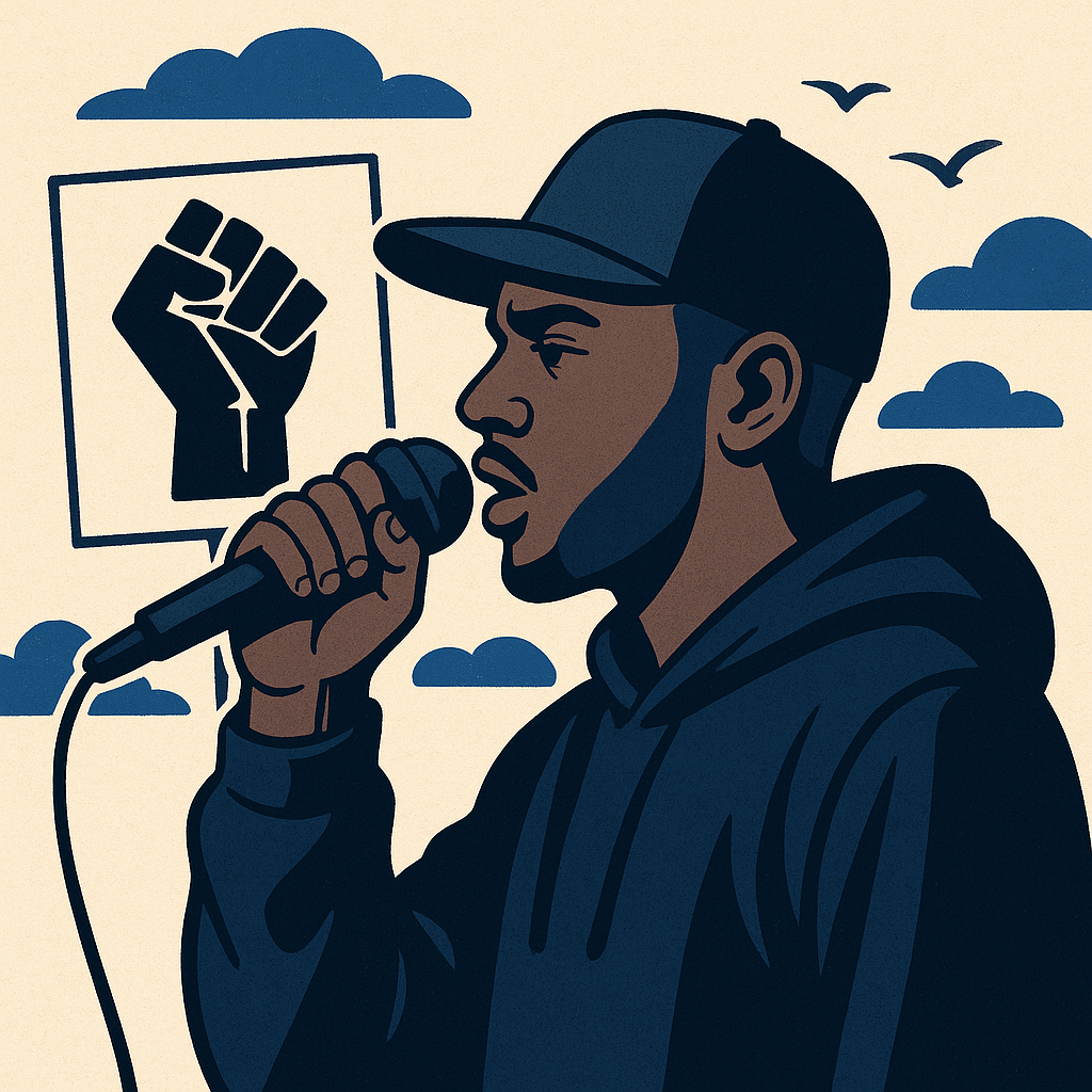 Hip-Hop's Role in Social and Environmental Advocacy — illustration