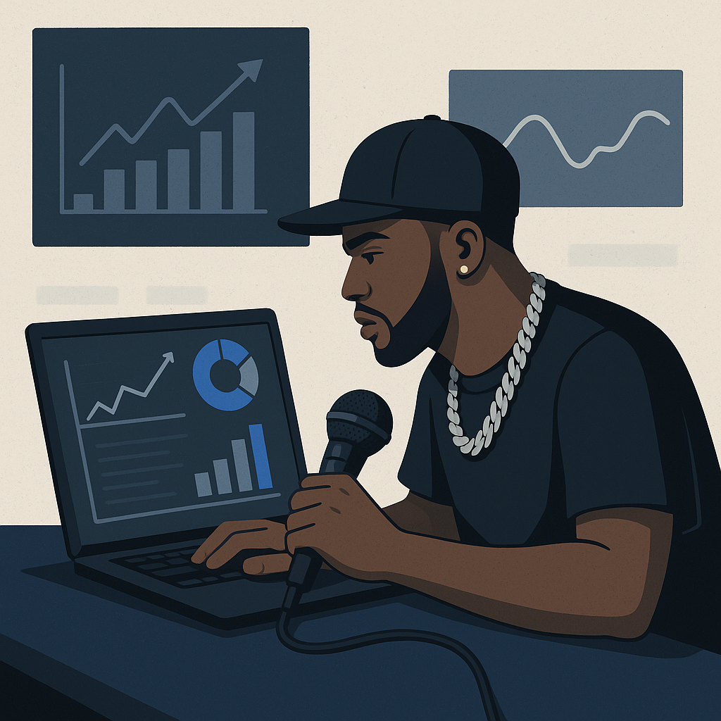 Data-Driven Strategies for Hip-Hop Success — illustration