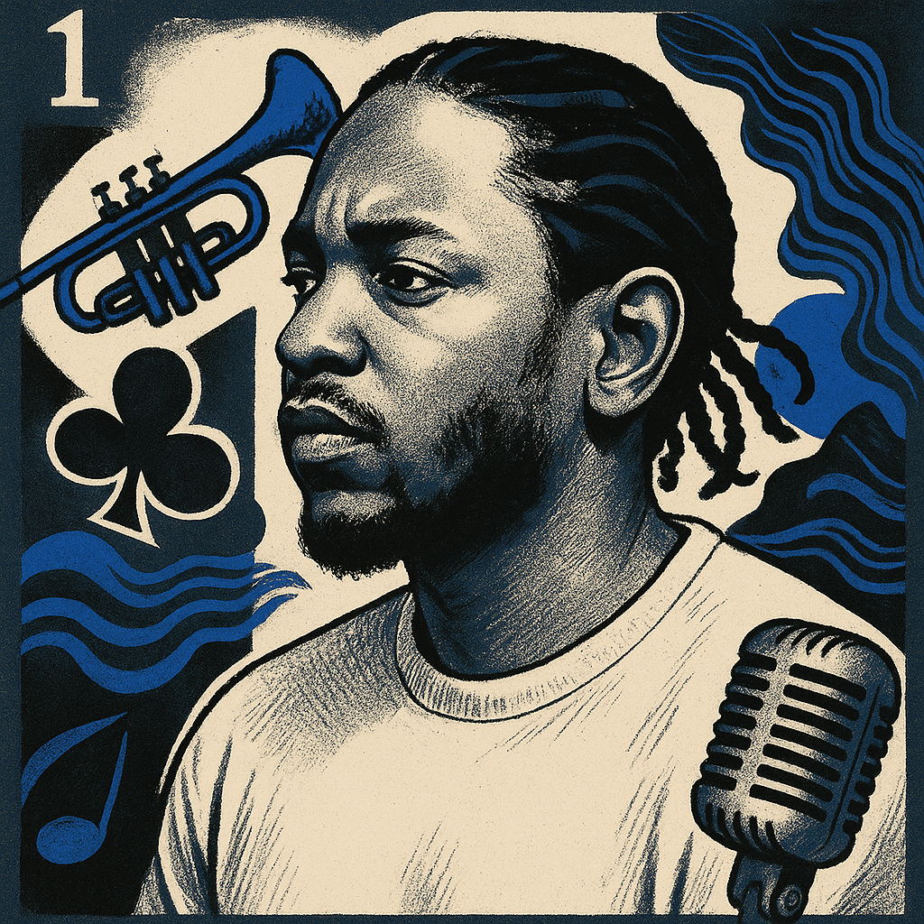 1. Kendrick Lamar's "To Pimp a Butterfly" — illustration