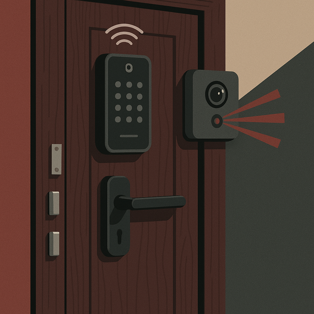 Advanced Security Features for Interior Doors — illustration