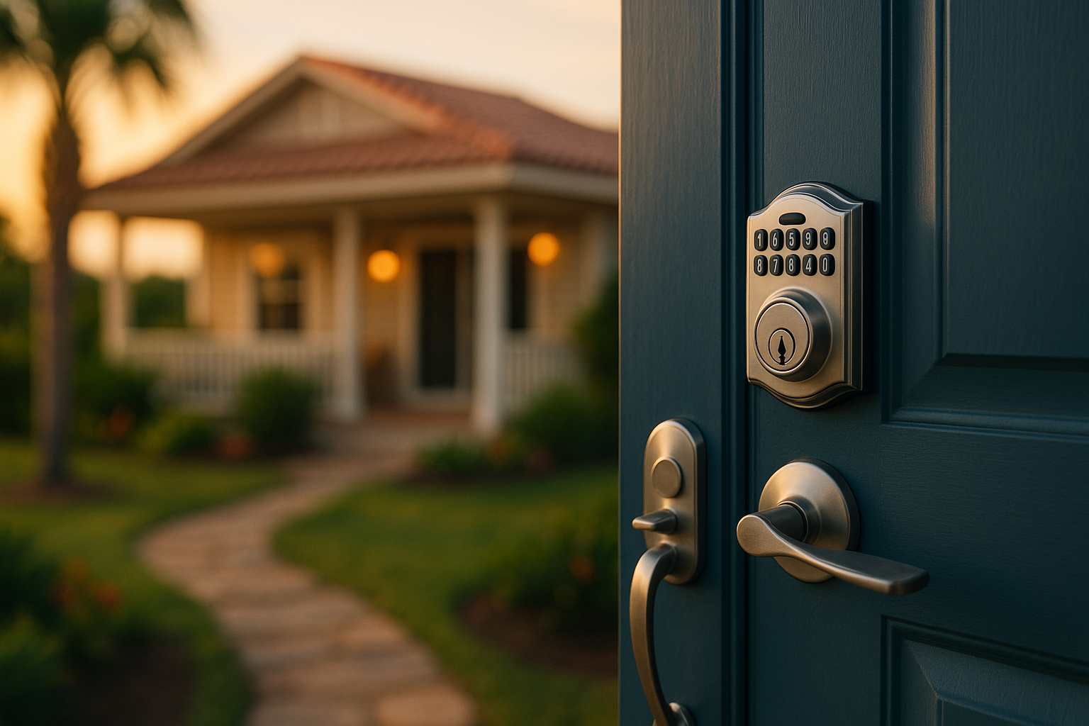 Vacation Home Security: How to Leave Your Door Protected While Away