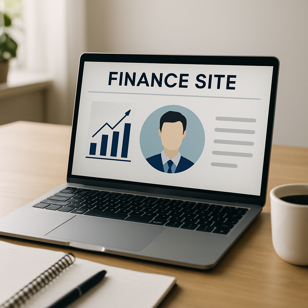 A Real-World Case Study: The Faceless Finance Site