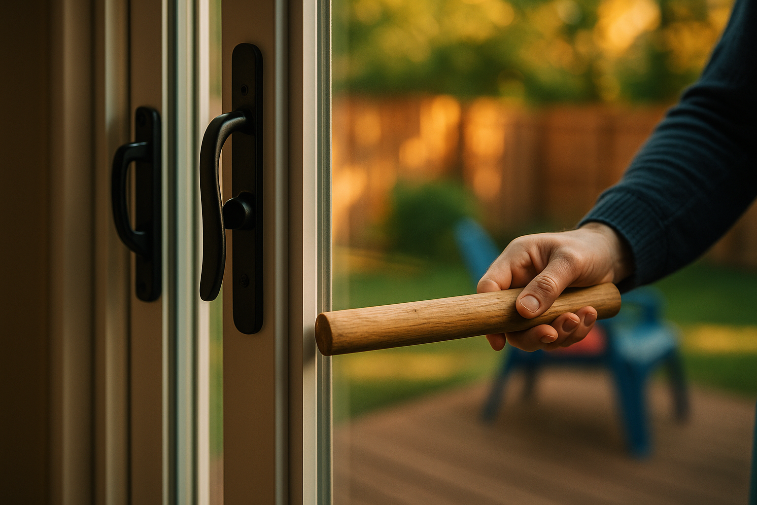 How to Secure a Sliding Glass Door From Break-Ins
