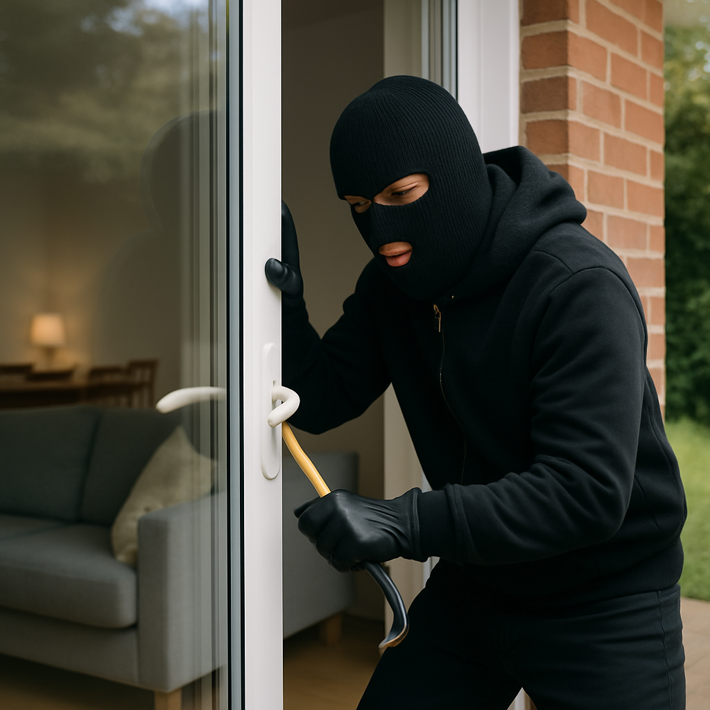 🔍 Why Sliding Glass Doors Are Targeted by Intruders