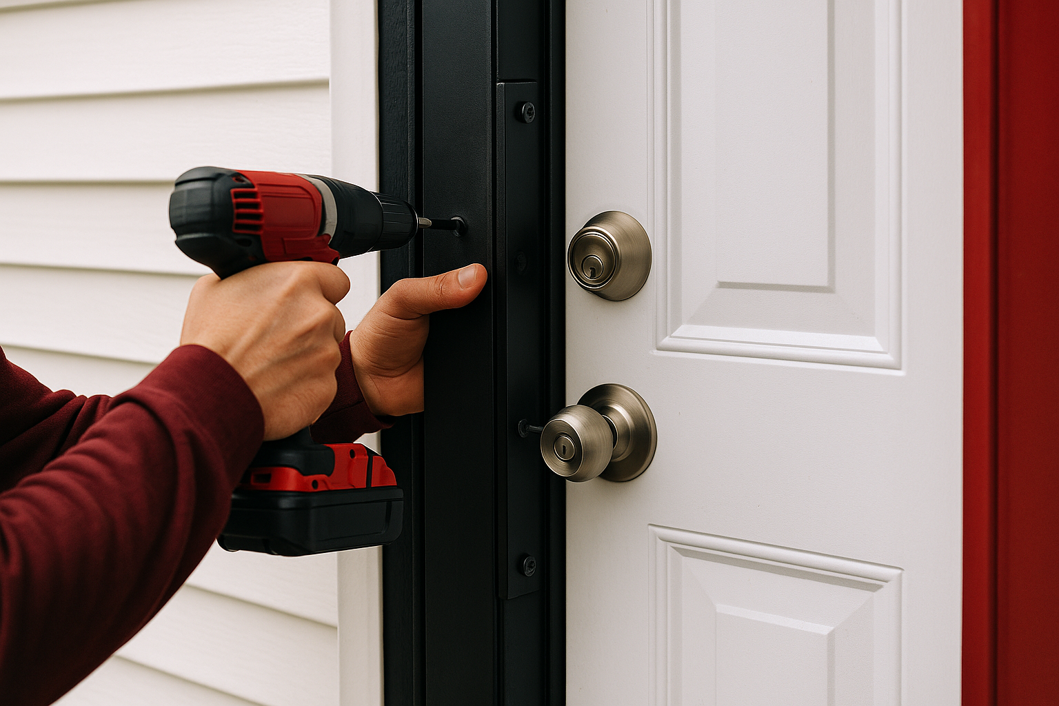 Featured image: Mobile Home Door Security: Reinforcing Thinner Frames