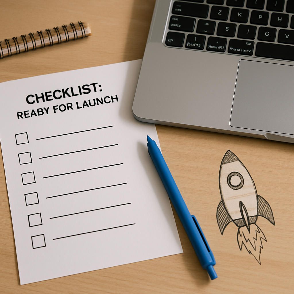 Checklist: Ready for Launch