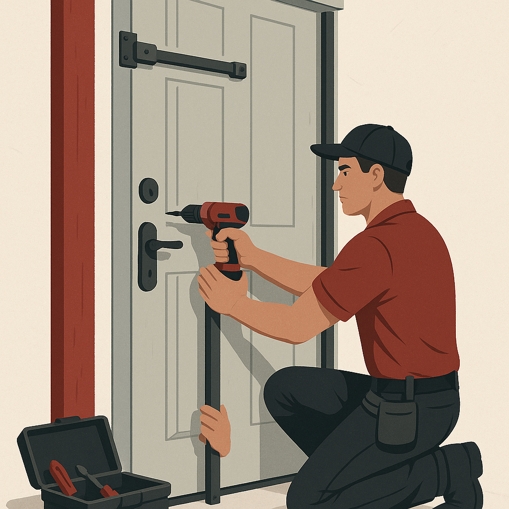Advanced Reinforcement Techniques for Mobile Home Doors — illustration