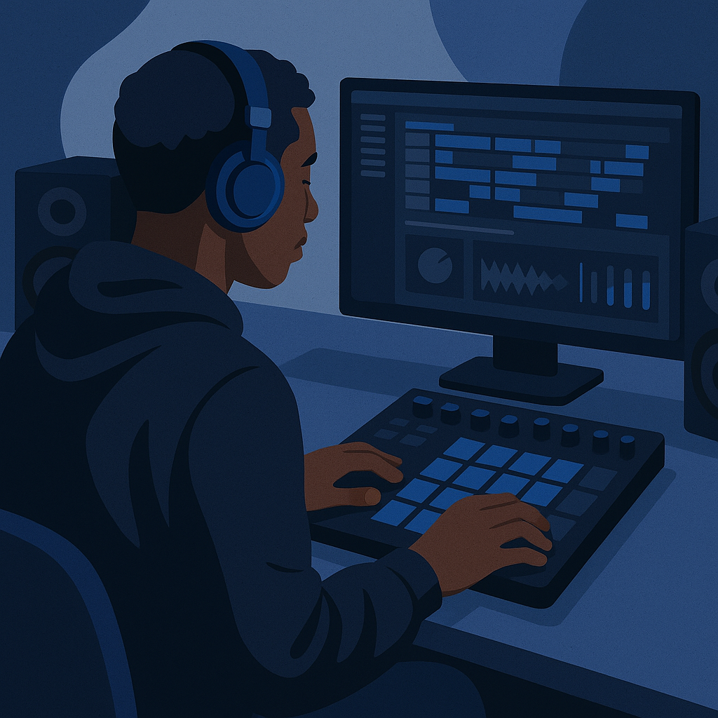 Beat Making Software: Crafting Your Signature Sound — illustration