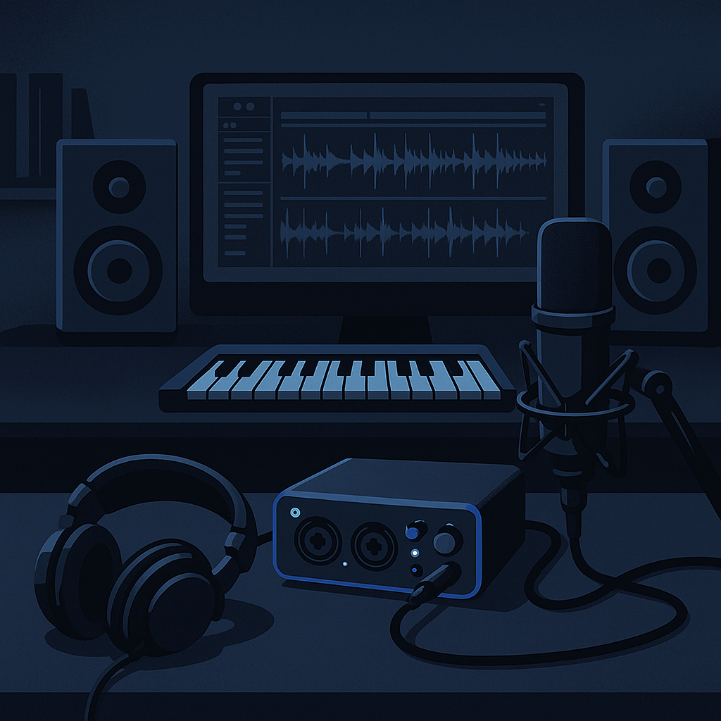 Hardware Essentials: Building Your Studio Setup — illustration
