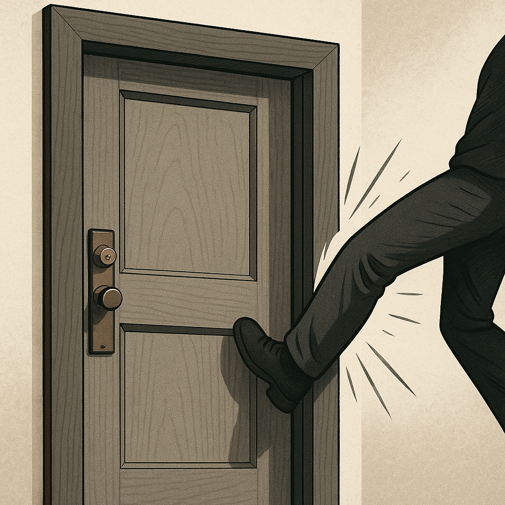 Understanding Door Frame Security — illustration