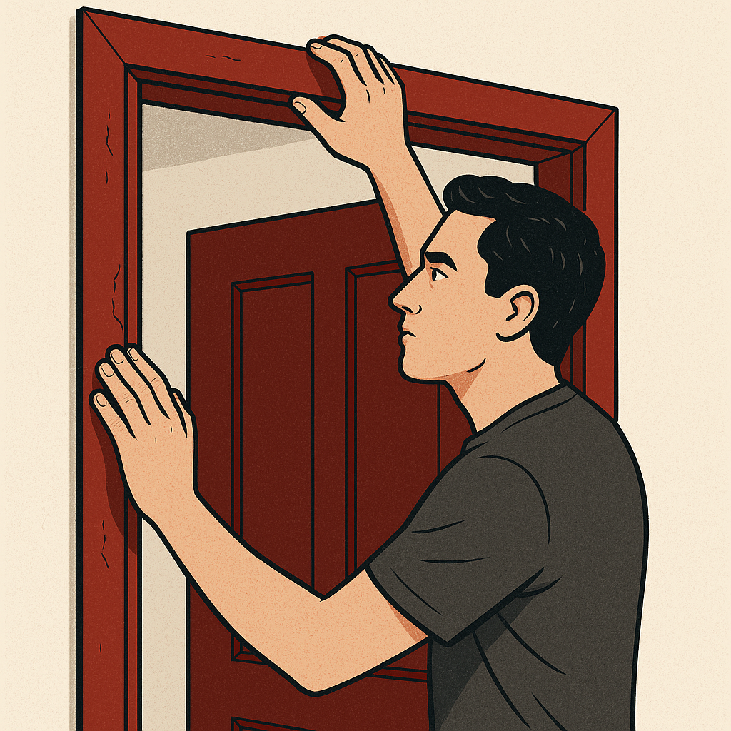 How to Test Your Door Frame's Strength — illustration