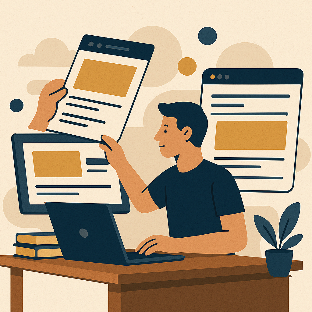 Understanding Site Flipping: The Basics — illustration