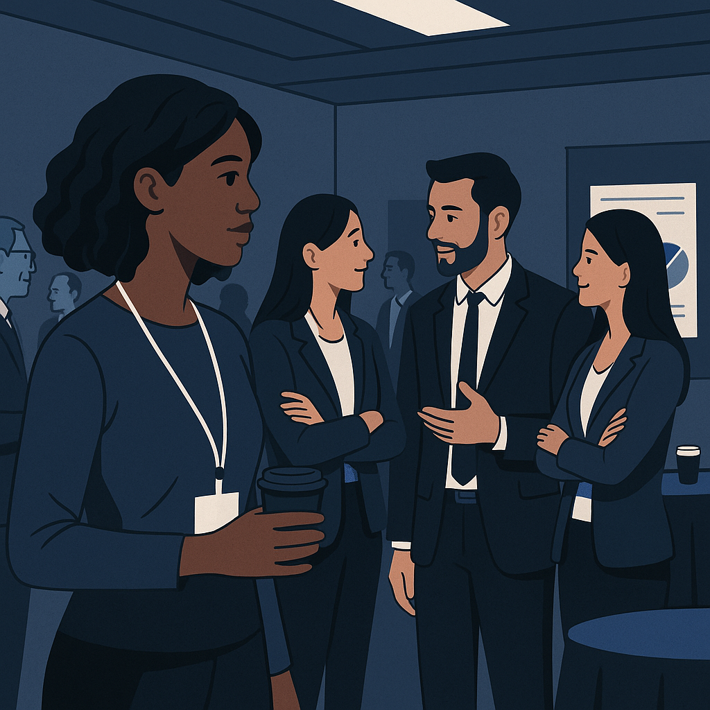 Strategies for Effective Music Networking — illustration