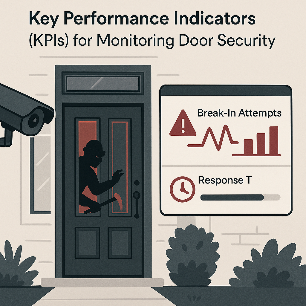 Key Performance Indicators (KPIs) for Monitoring Door Security — illustration