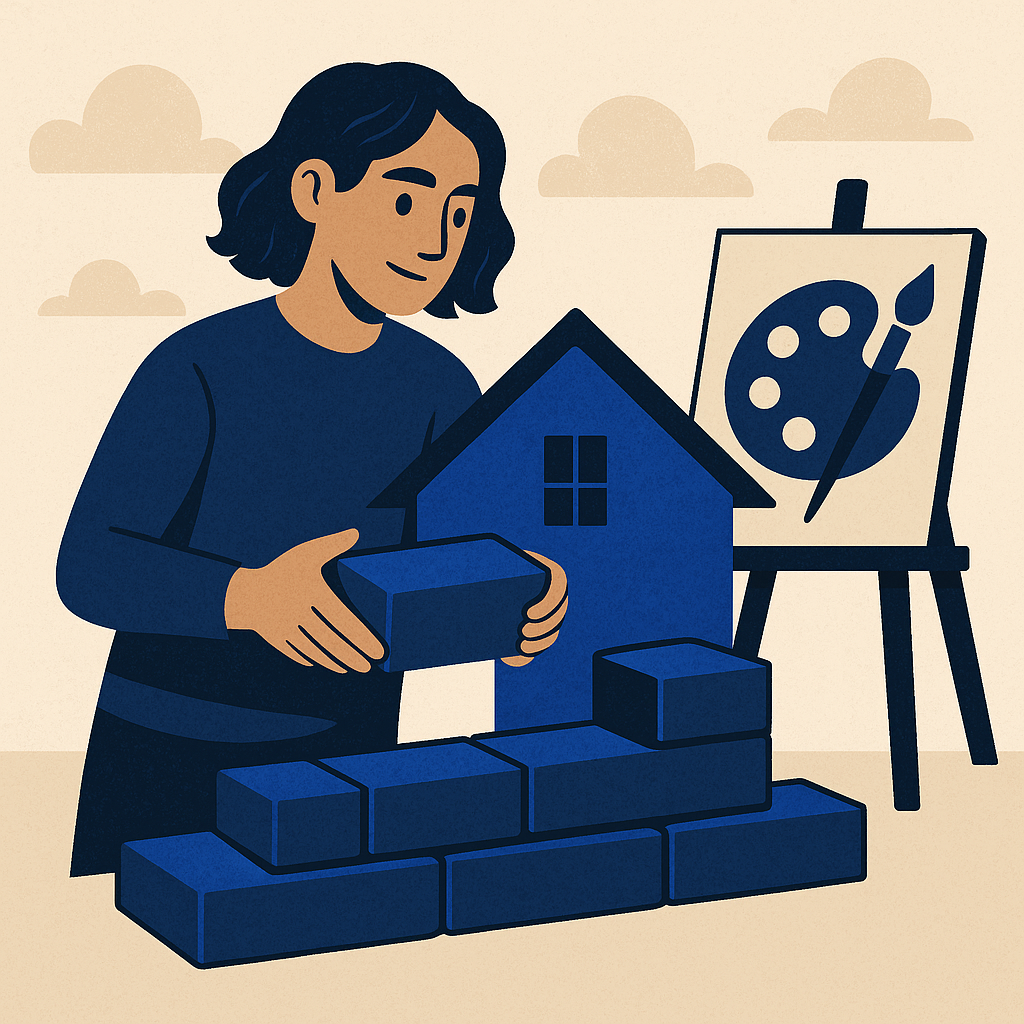 The Foundation of Artist Identity — illustration