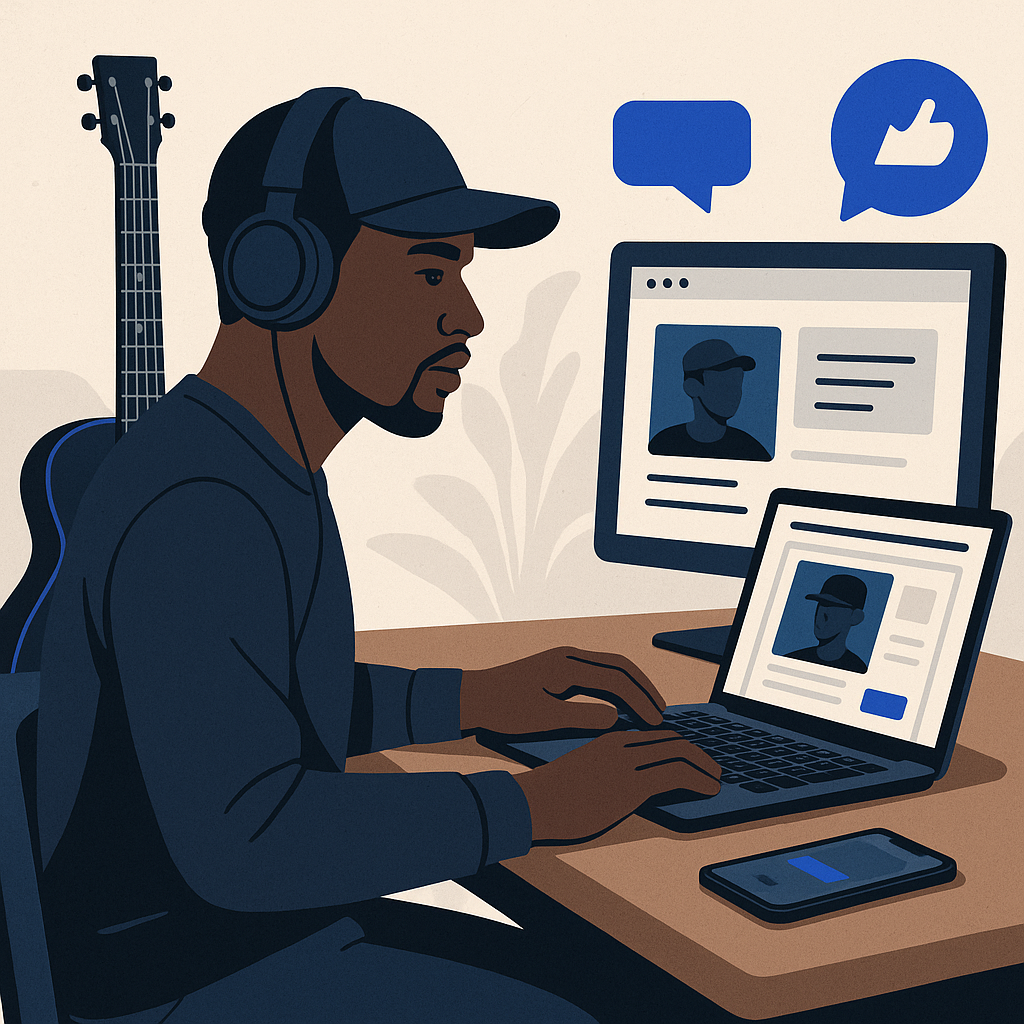 Building an Online Presence — illustration