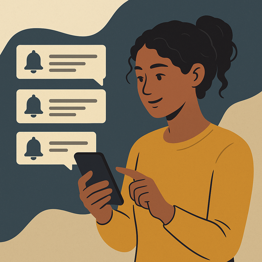 Engaging Users with Push Notifications — illustration