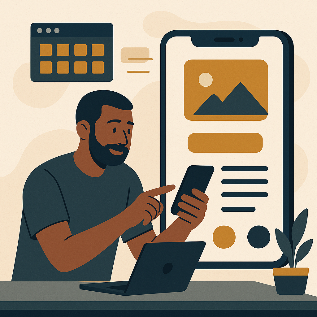 Building an App: Engage Users on Mobile — illustration