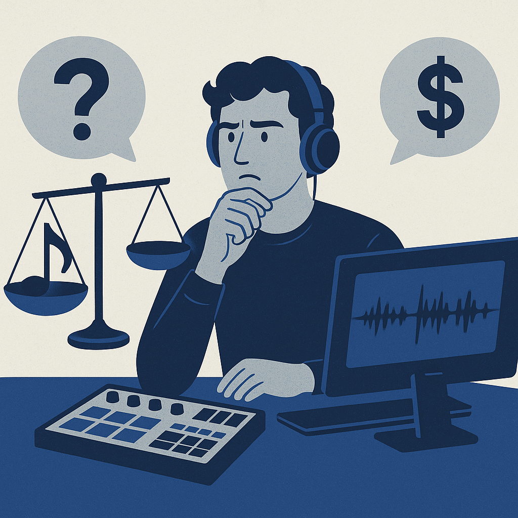 FAQs: Navigating the Balance Between Creativity and Business — illustration