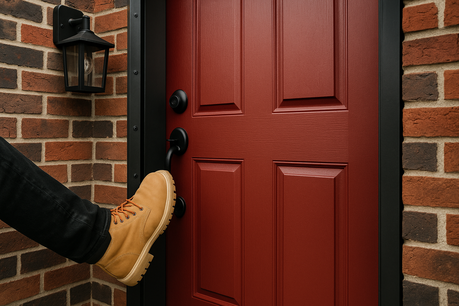 Featured image: How to Stop Your Front Door From Being Kicked In (Without Replacing It)