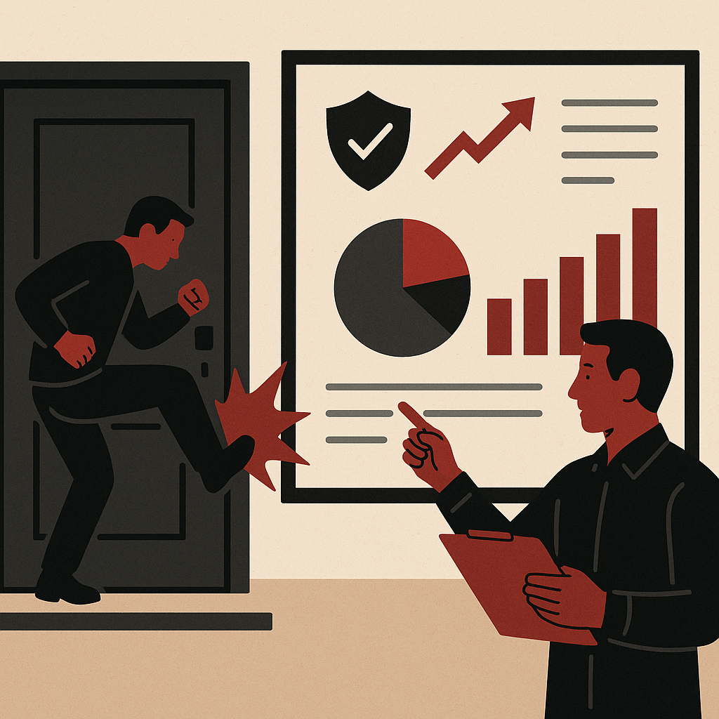 Key Performance Indicators (KPIs) for Door Security — illustration