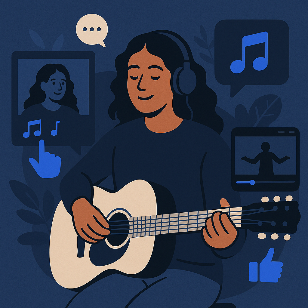 Innovative Content Ideas for Music Promotion — illustration