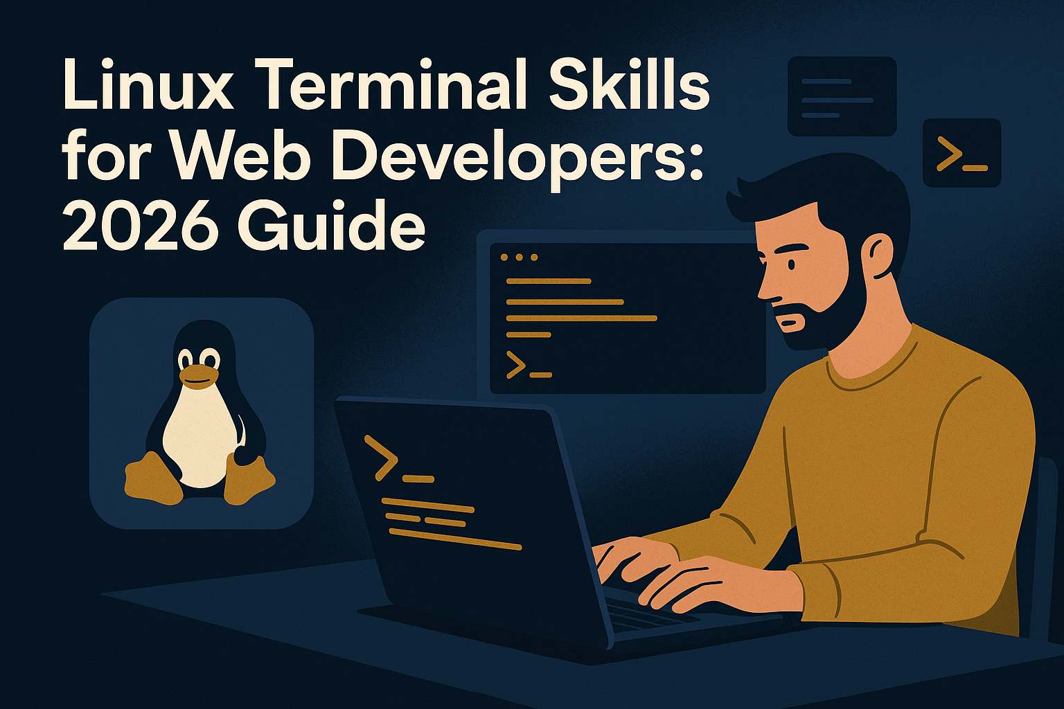 Featured image: Linux Terminal Skills for Web Developers: 2026 Guide