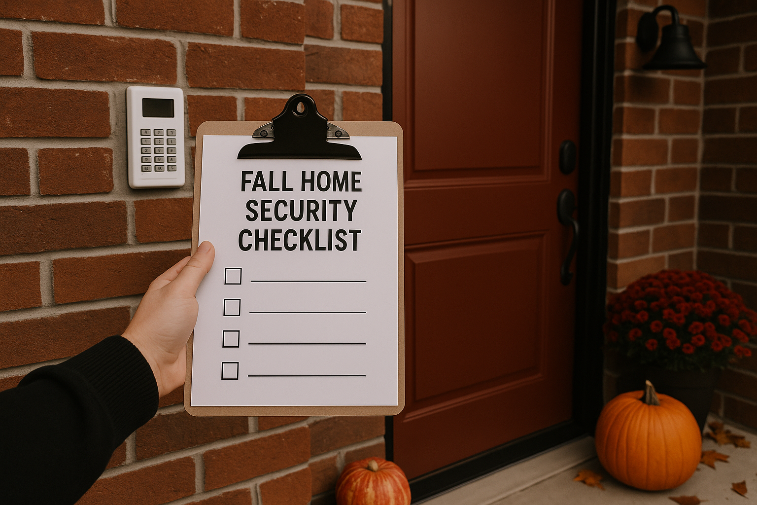 Featured image: Fall Home Security Checklist: Prep Before the Holidays