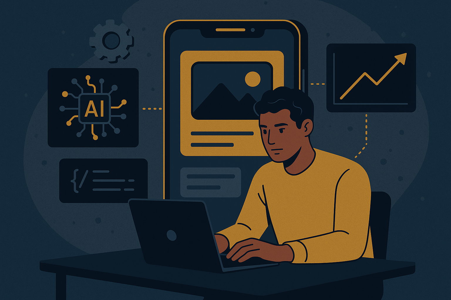 Featured image: AI Tools for Optimized Mobile App Development in 2026