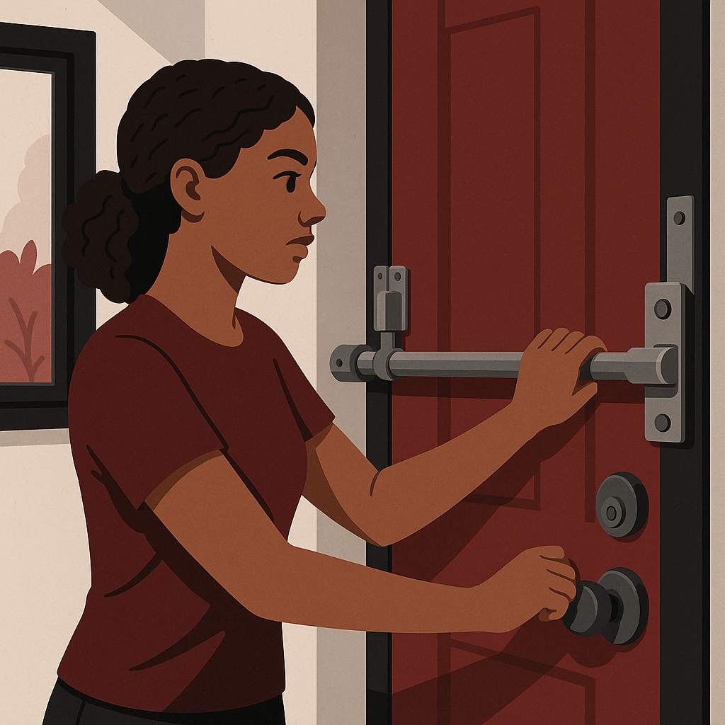 Securing Your Home: Step-by-Step Guide — illustration