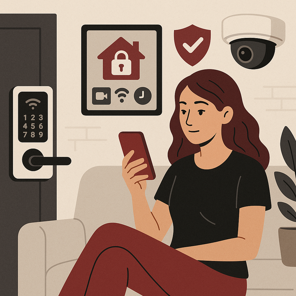Leveraging Technology for Added Security — illustration