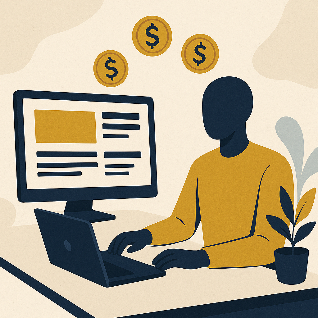 The Power of Faceless Income Models — illustration