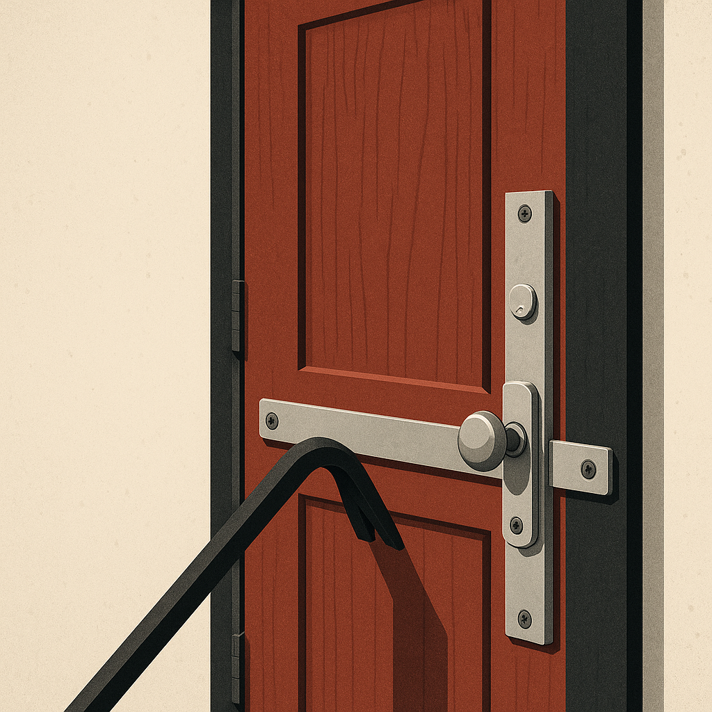 Reinforcing Doors: Your First Line of Defense — illustration