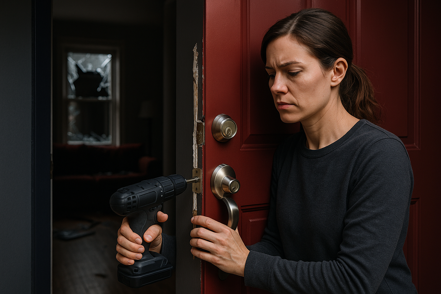 Featured image: What to Do After a Break-In: Securing Your Home So It Never Happens Again