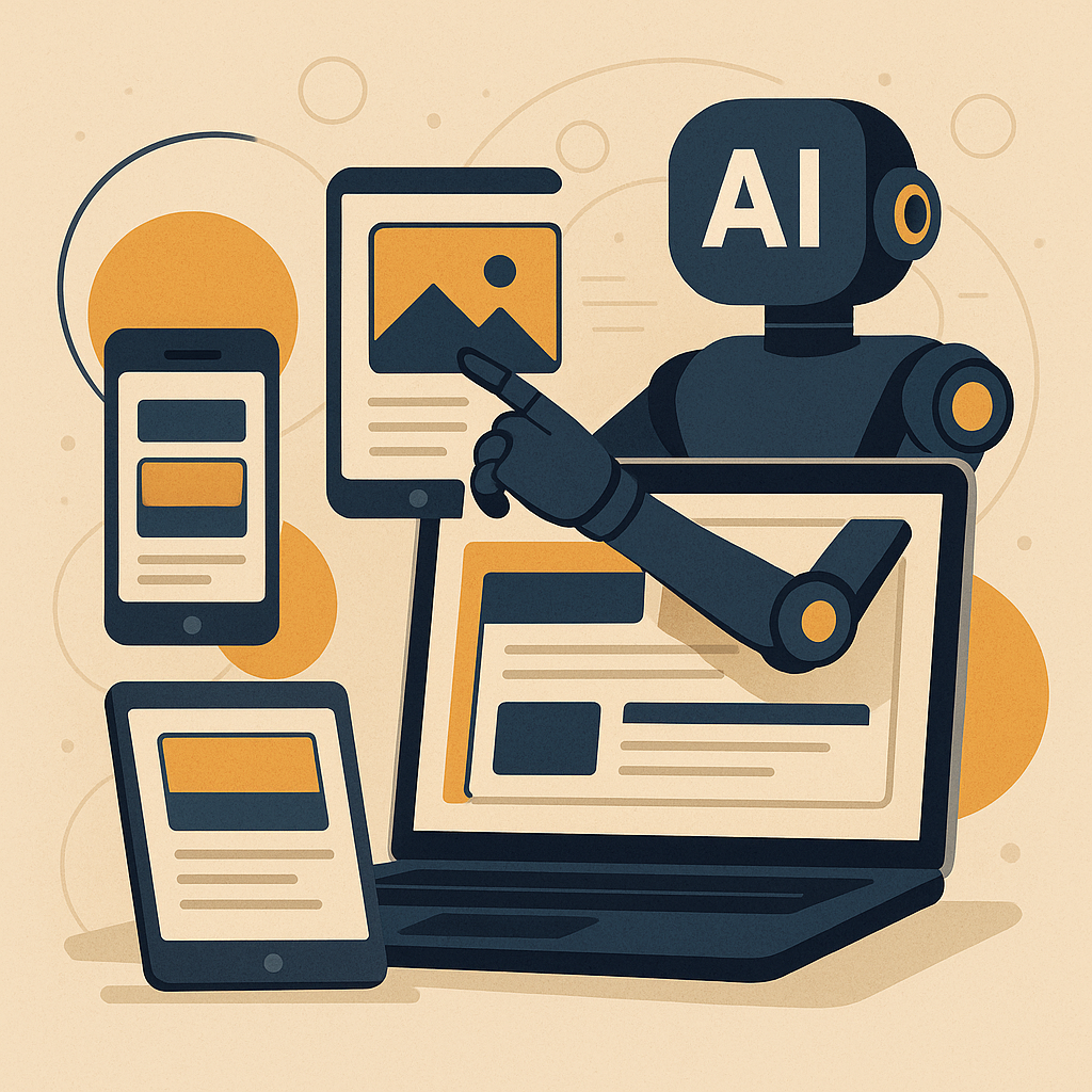 Understanding AI-Powered Responsive Design — illustration