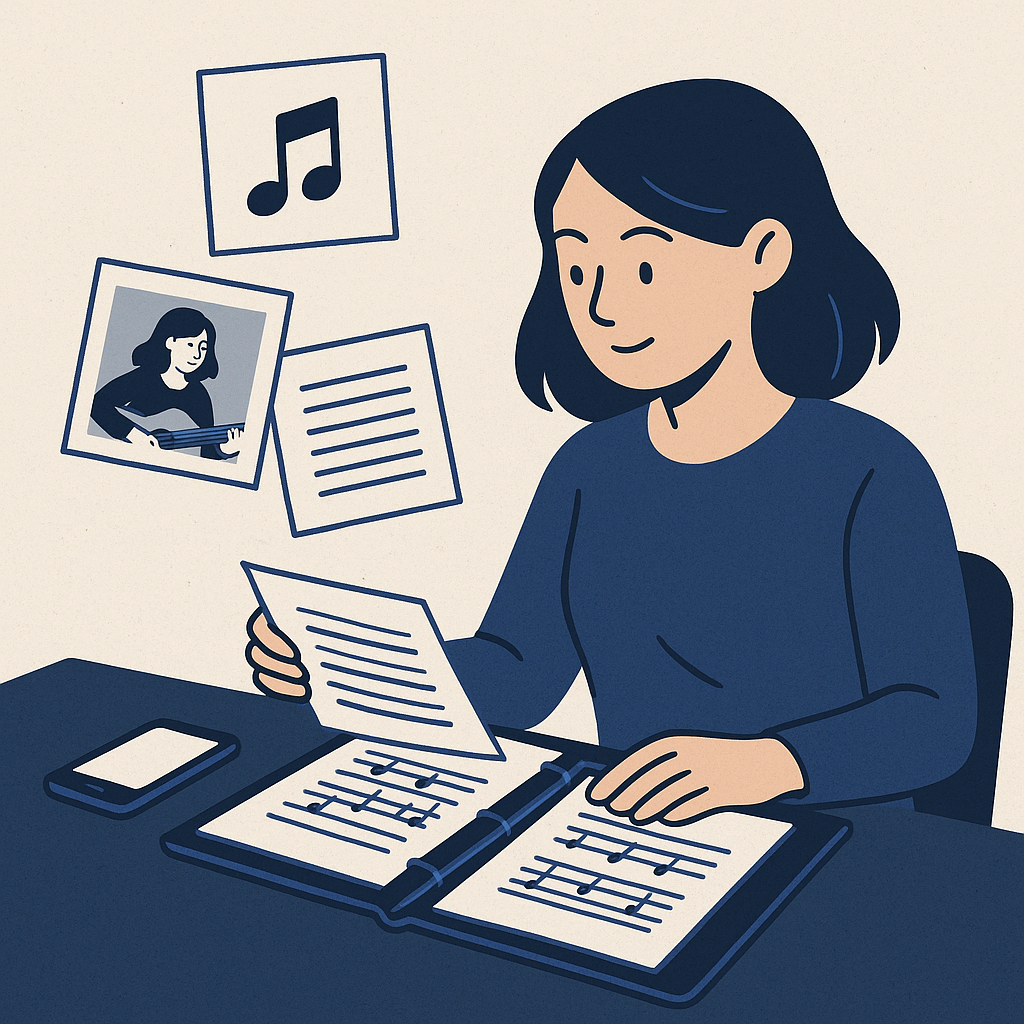 Step-by-Step Guide to Crafting Your Portfolio — illustration