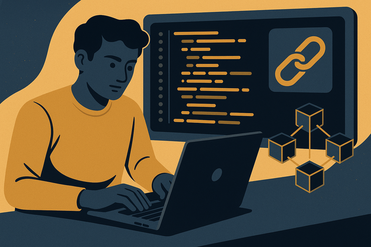 Featured image: From Code to Crypto: How to Develop Your Own Blockchain Application