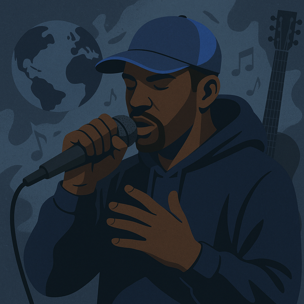 Global Fusion: How Hip-Hop Blends with Local Sounds — illustration