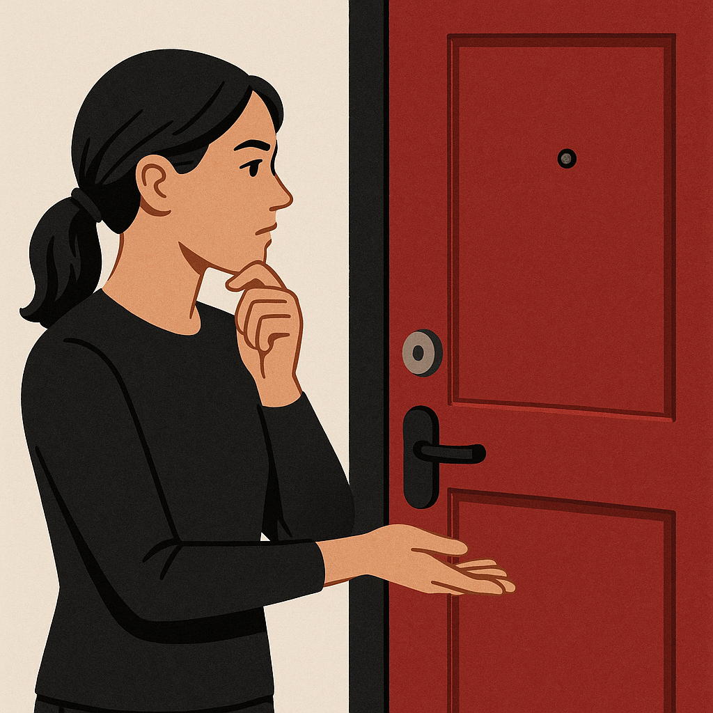 Step-by-Step Guide to Implementing Drill-Free Door Security — illustration