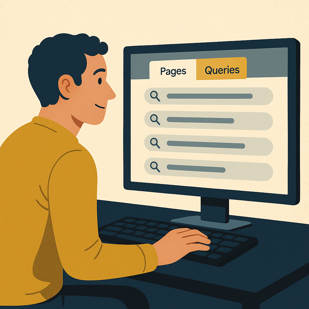 The Queries Tab Is Where the Real Answer Lives — illustration