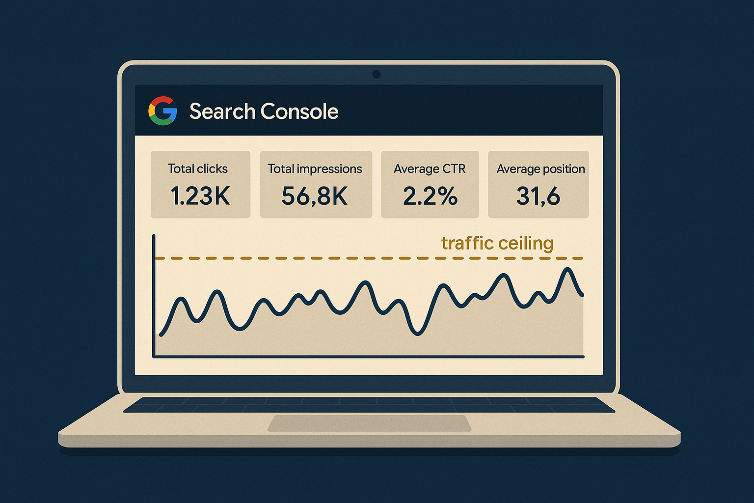 Featured image: What Google Search Console Actually Shows You About Your Site's Traffic Ceiling