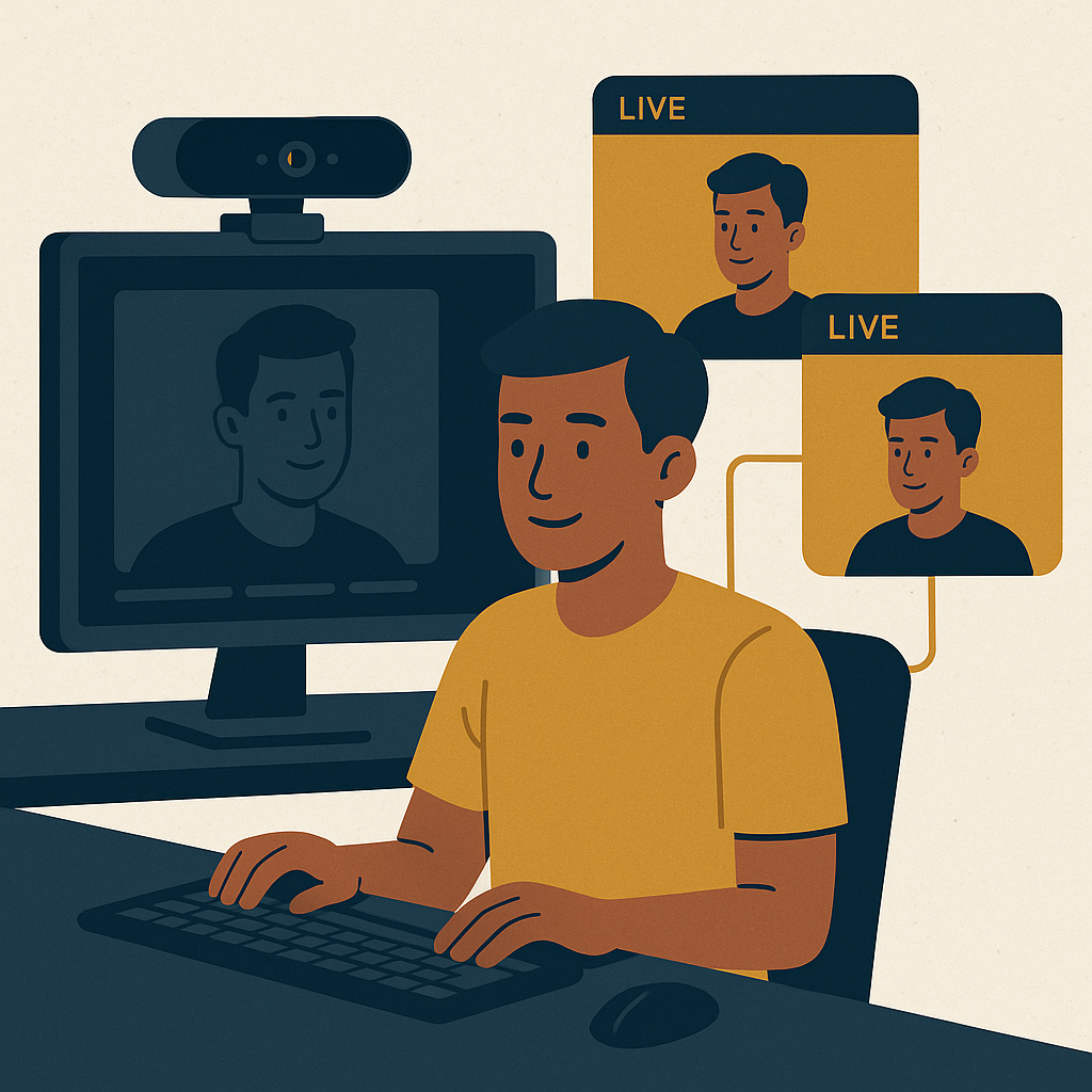 Leveraging the Logitech Brio 4K for Multi-Platform Streaming — illustration