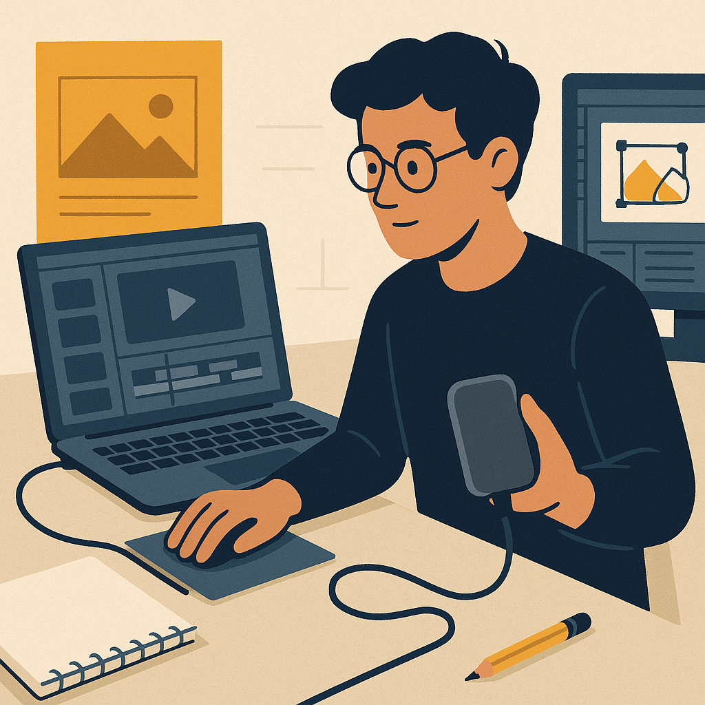 Maximizing Efficiency with SanDisk Portable SSD — illustration