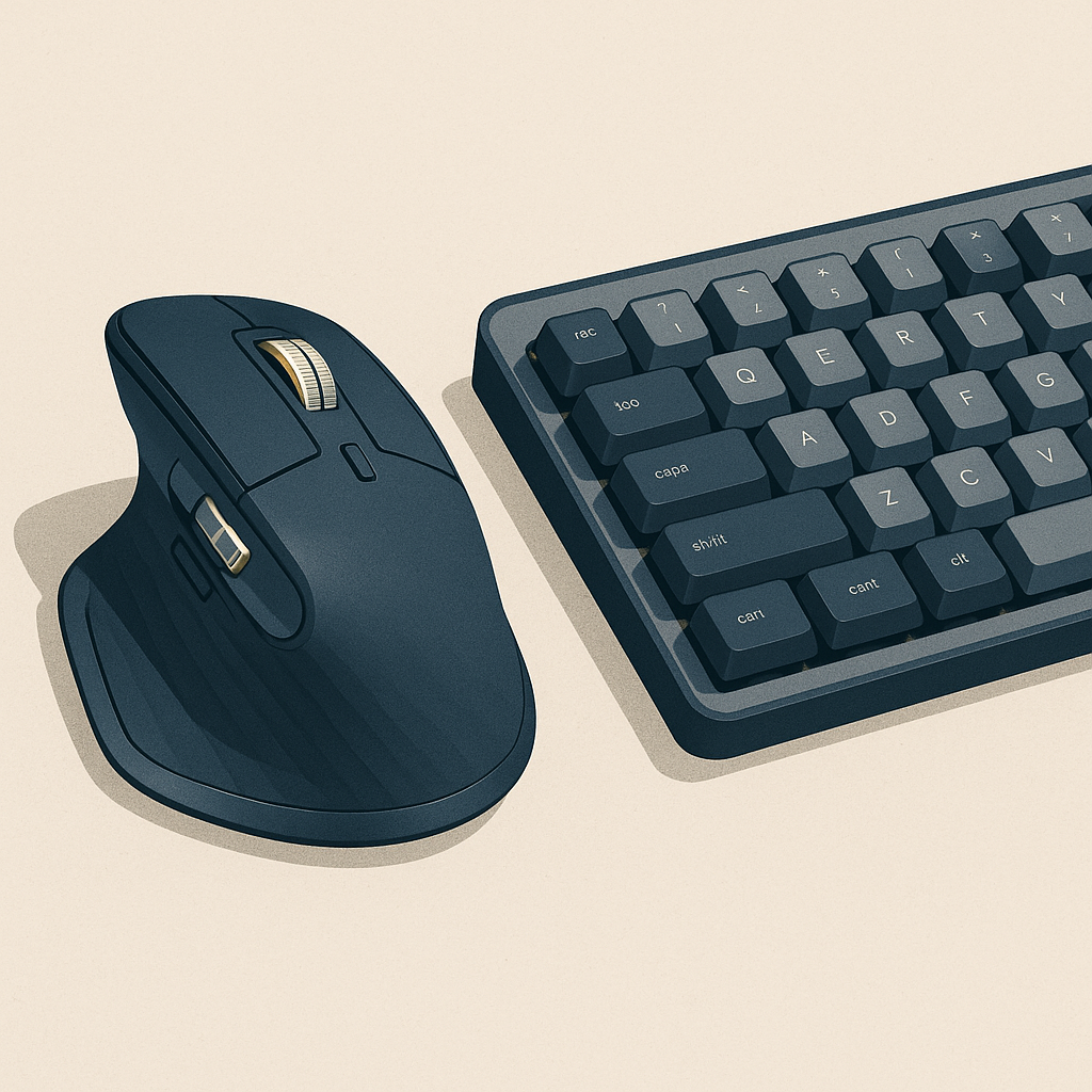 MX Mechanical: The Quiet Typist's Dream — illustration