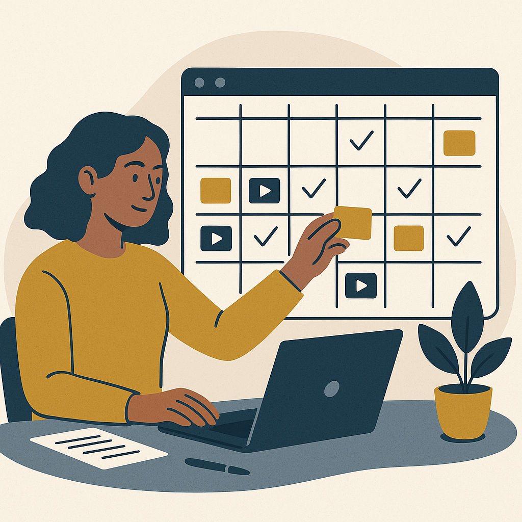 Building a Content Calendar for Consistency — illustration